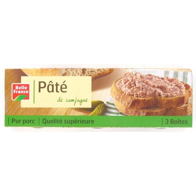 COUNTRY PATE 3X78G BF