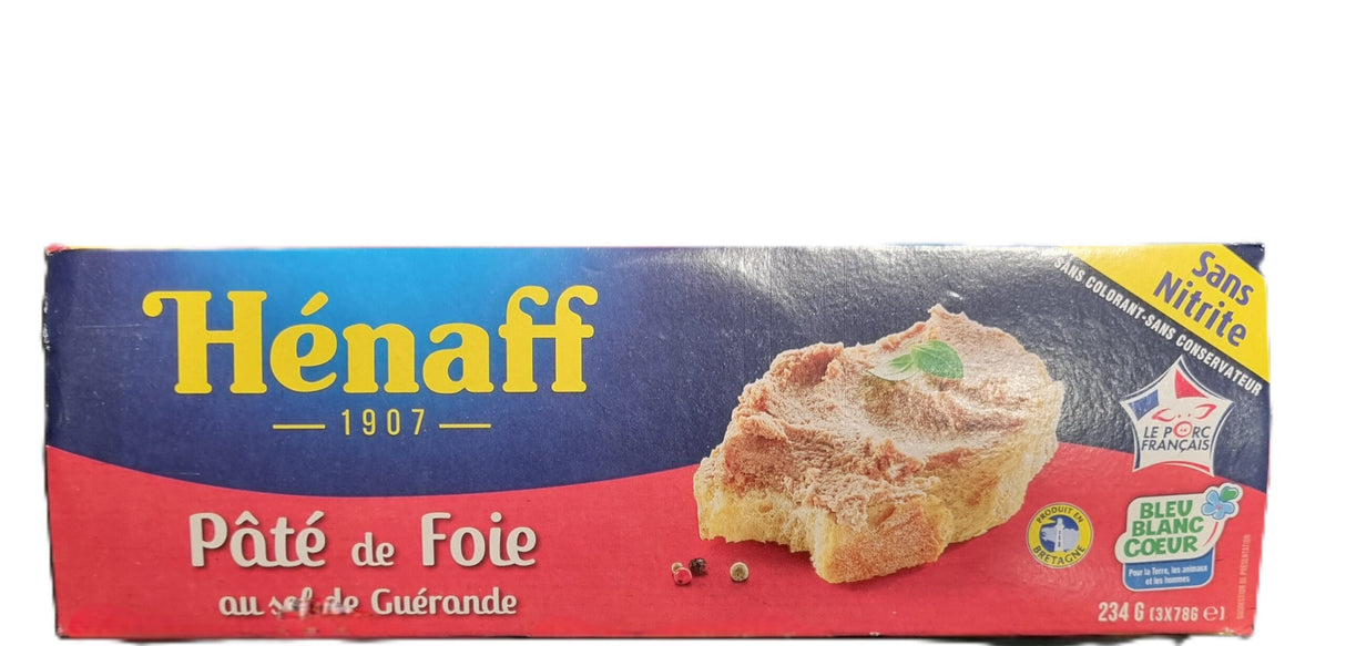 FOIE GRAS PATE 3X78G HENAFF