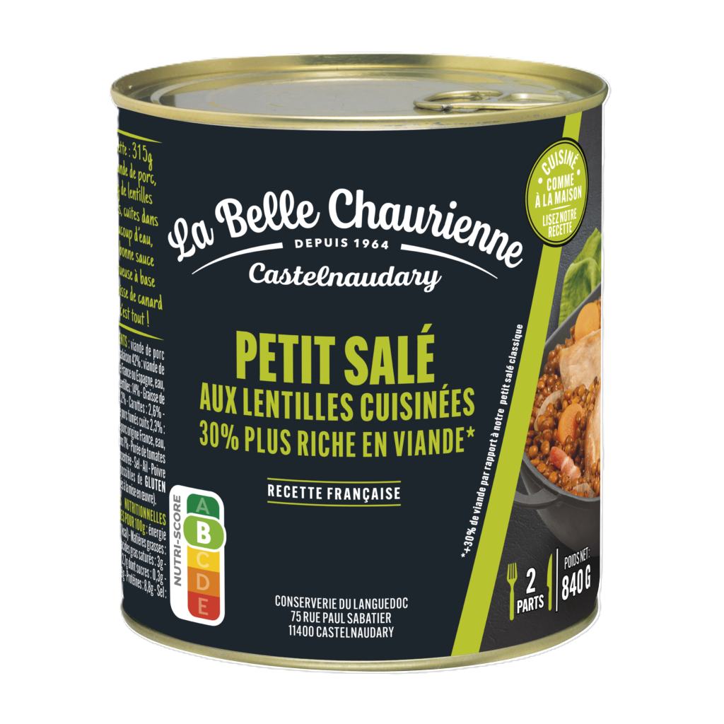 LENTIL SALAD WITH COOKED LENTILS 840G LBC