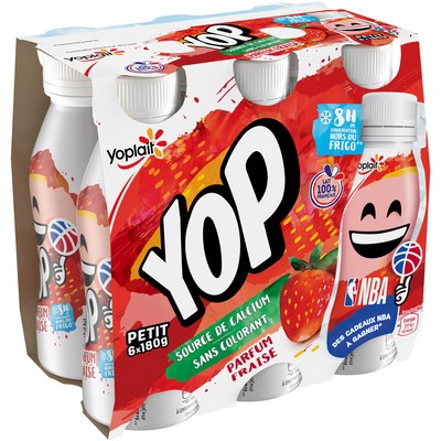 P'TIT YOP STRAWBERRY 6X180G