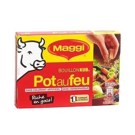 MAGGI POT-AU-FEU BEEF BROTH CUBES 8X