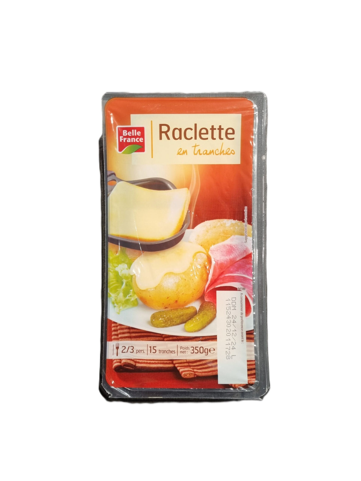 RACLETTE EN TRANCHES350G BF