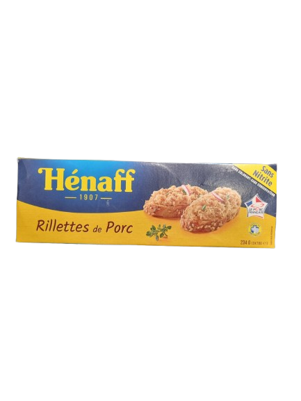 PORK RILLETTES 3X78G HENAFF