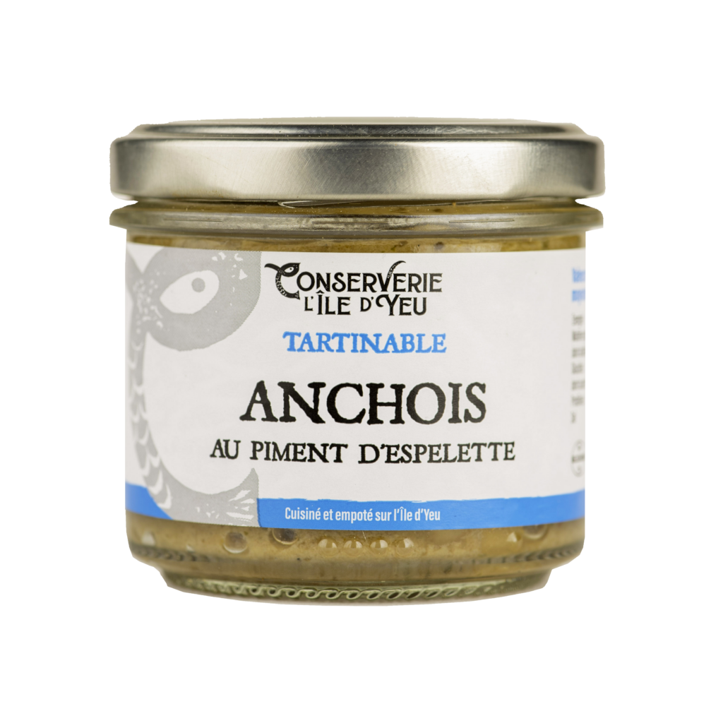 Tartinable aux anchois au piment d'Espelette