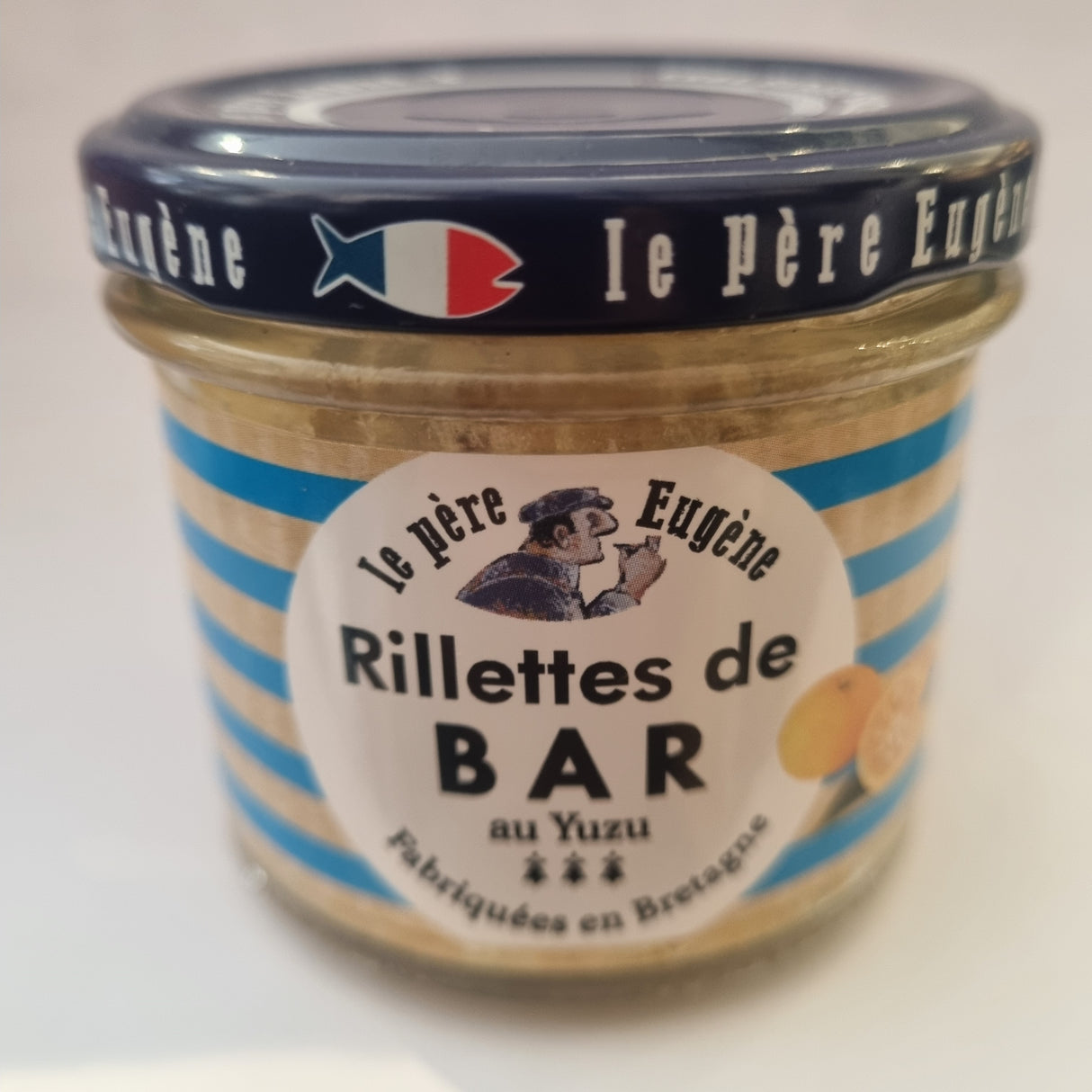 Yuzu-flavored fish rillettes by Le Père Eugène, 90 gr