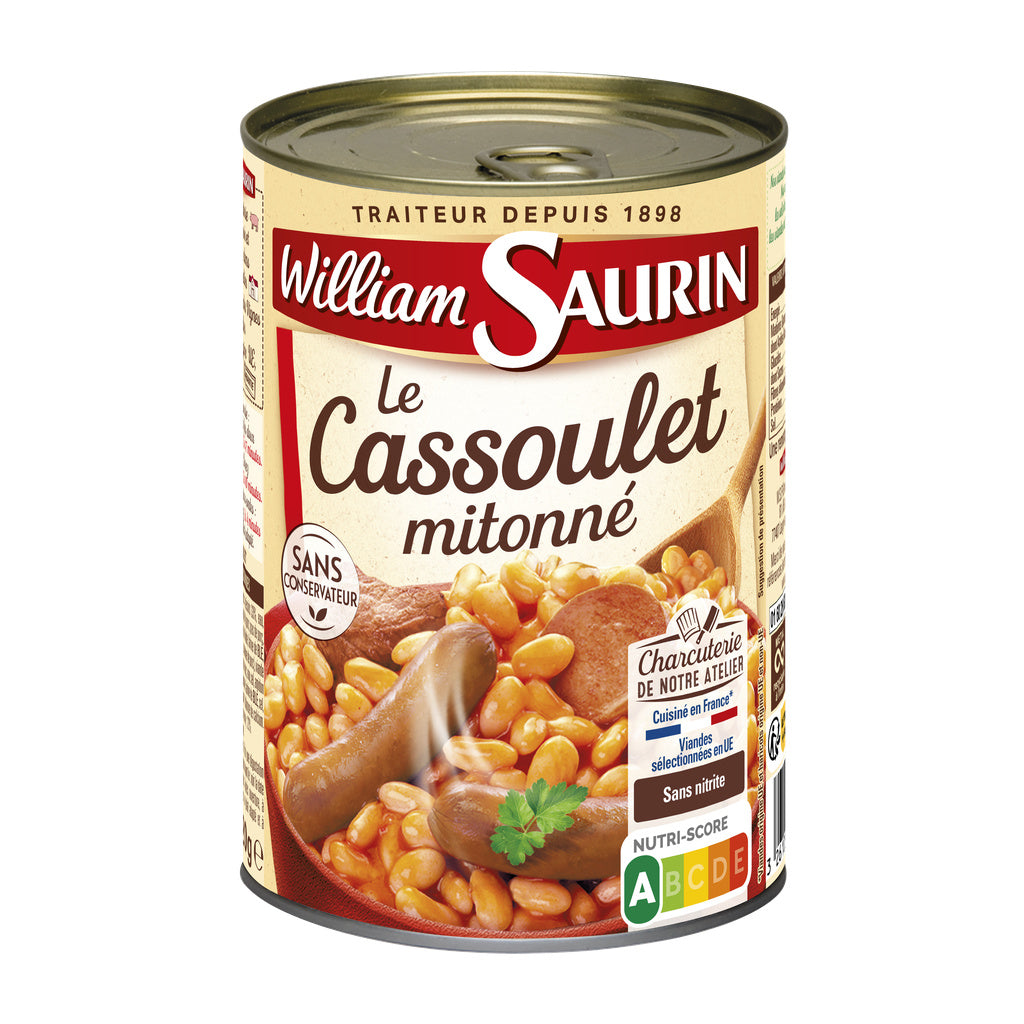 CASSOULET MITONNE 420 g WILLIAM SAURIN