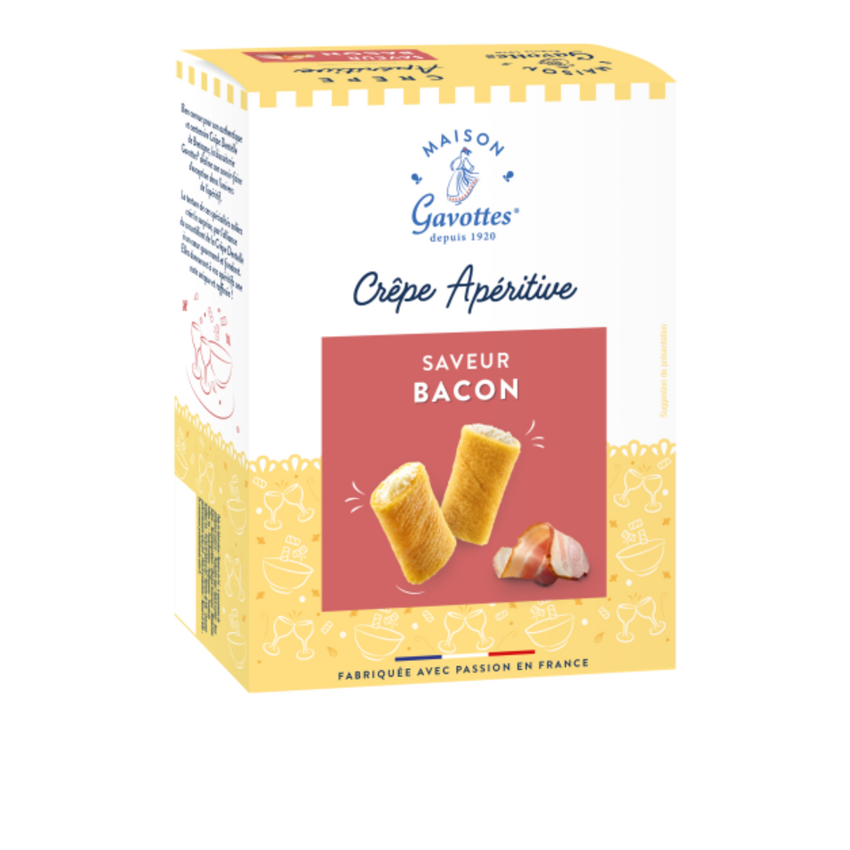 Creperolles fourrées au Bacon - 100 g MAISON GAVOTTES