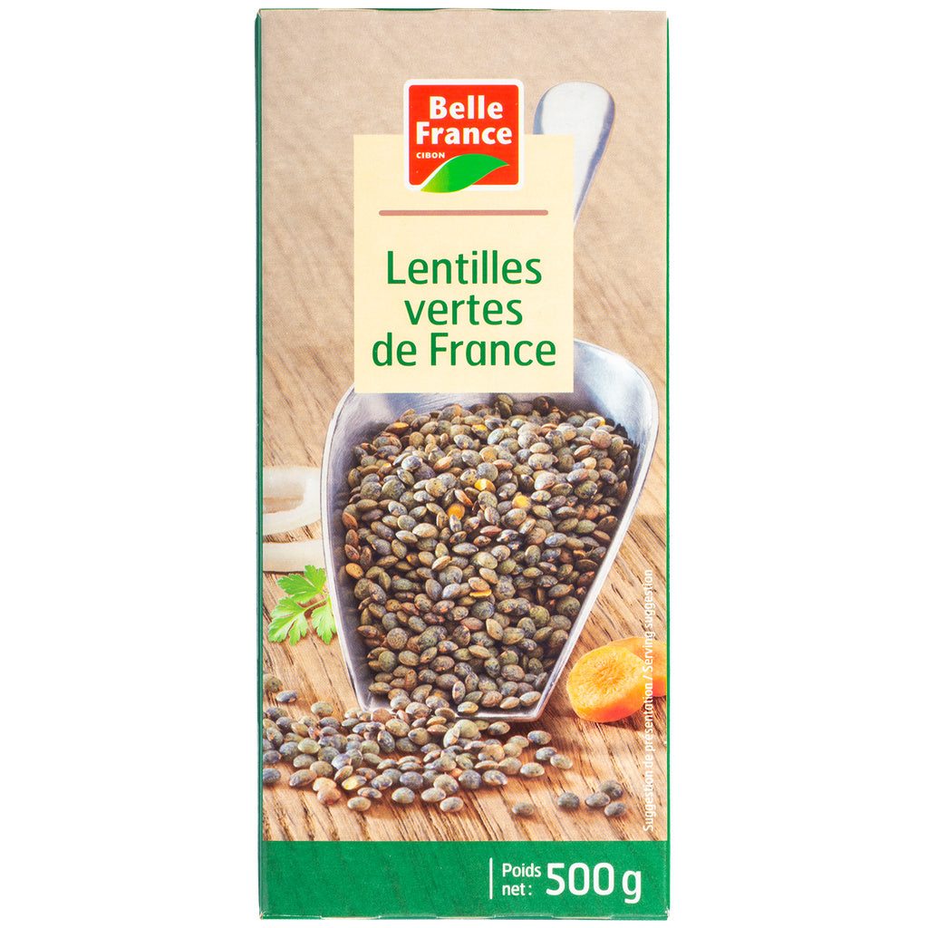 French Green Lentils 500g Belle France