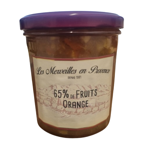 65% FRUIT ORANGE JAM 350G LMP