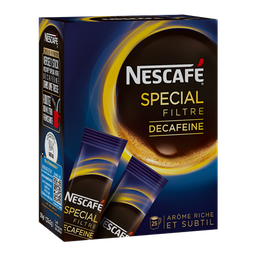 NESCAFÉ SPECIAL FILTER DECAFFEINATED 25X STICKS