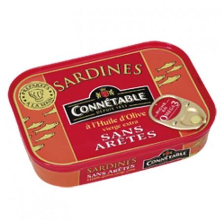 SARDINES WITHOUT BONES CONNETABLE