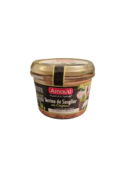 Wild Boar Terrine with Cognac