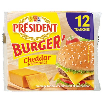 CHEDDAR & EMMENTAL TR. HAMBURGER