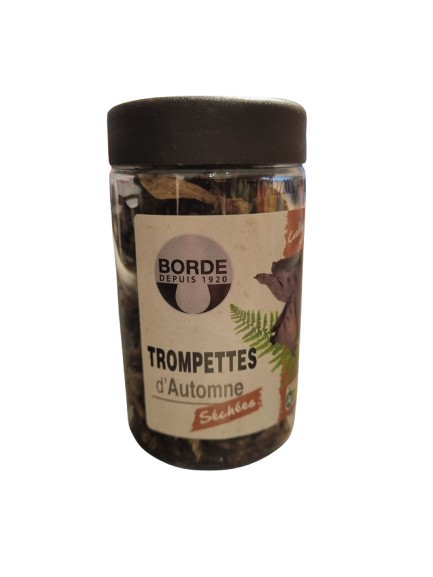 DRIED MOROCCAN TRUMPET MUSHROOMS 30G