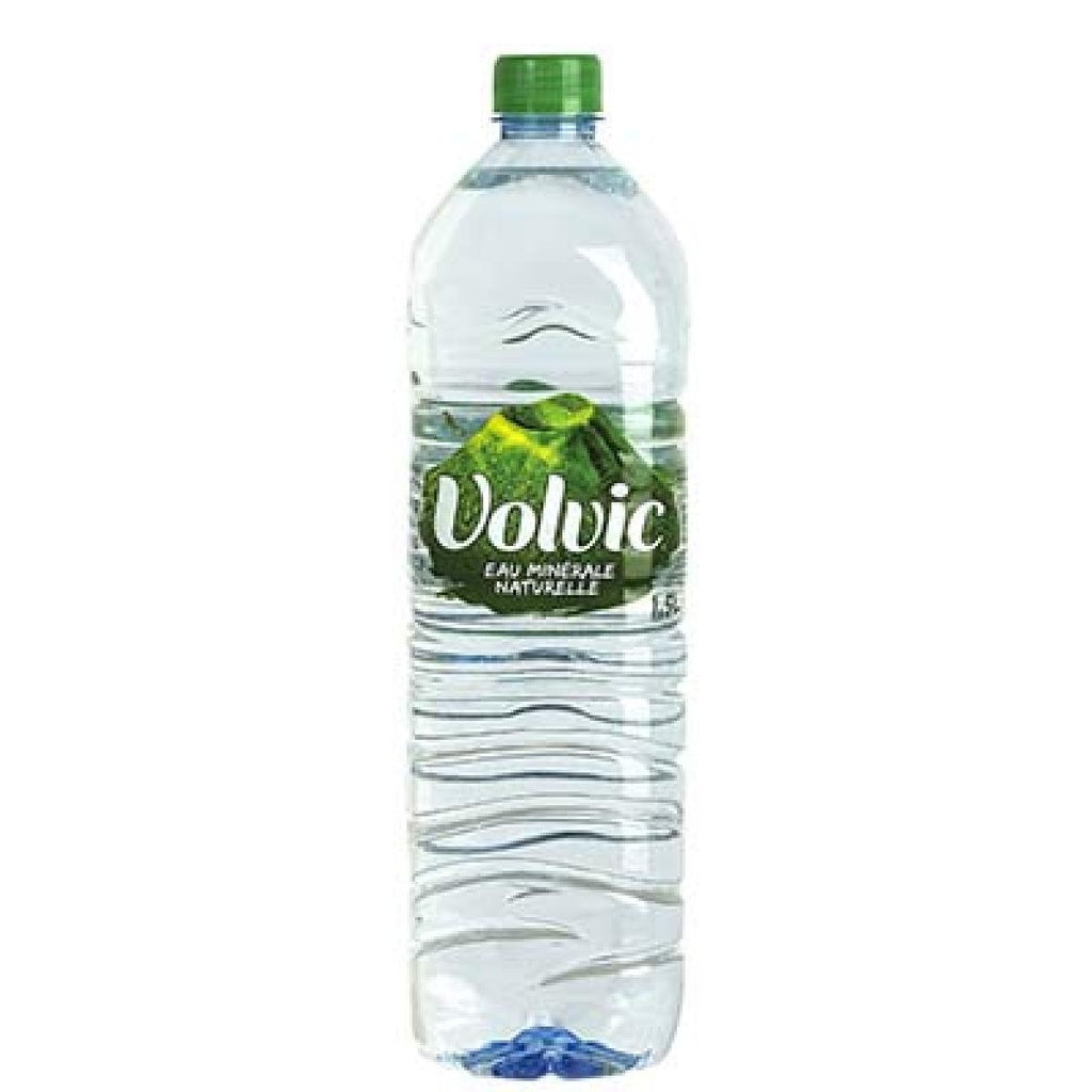 VOLVIC NATURAL SPRING WATER. VOLCANIC.