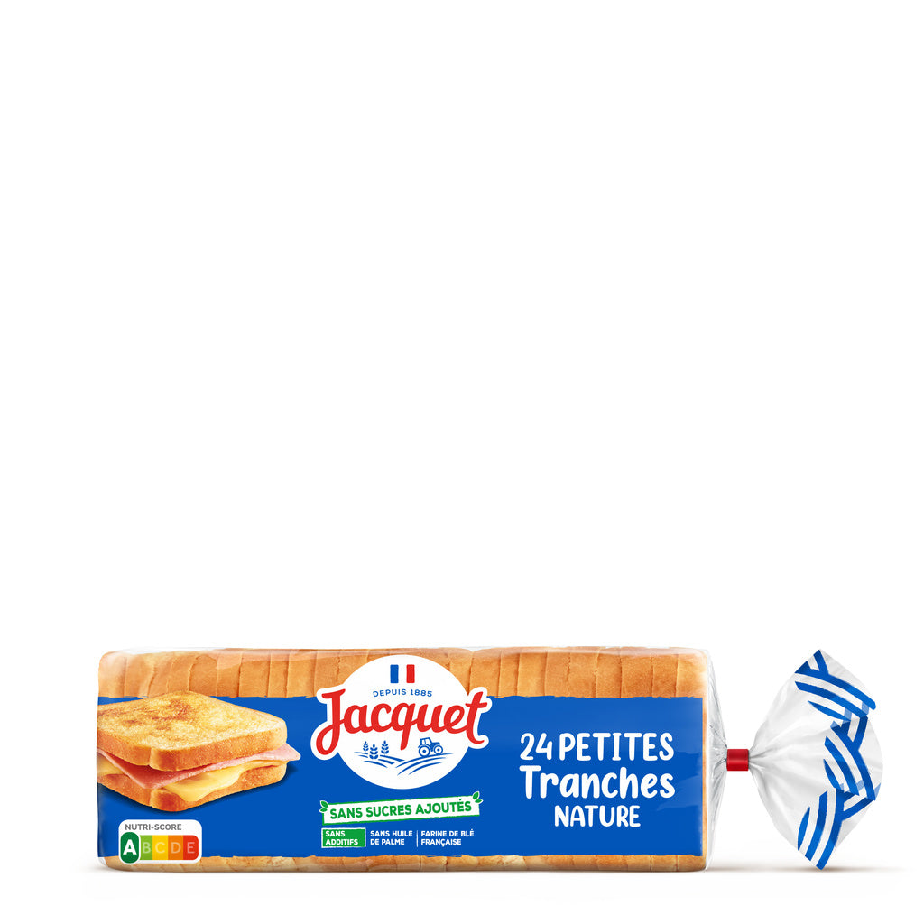 Petites tranches Nature Sans Sucres Ajoutés 450 GR JACQUET