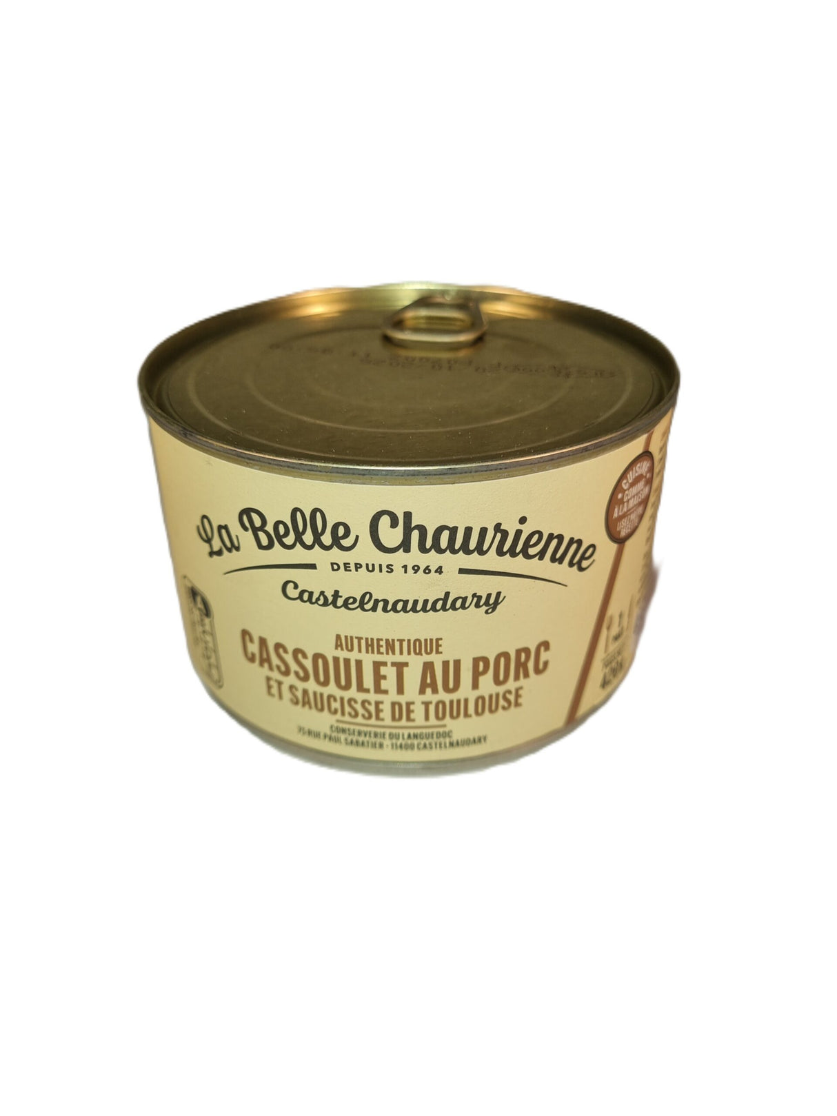 CASSOULET AU PORC 420G LBCH