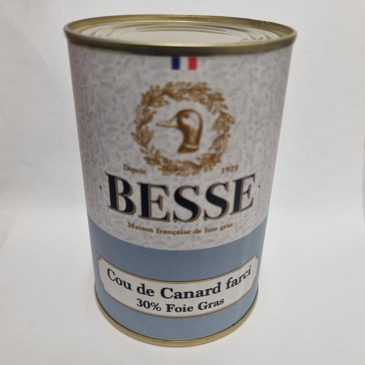 Cou de Canard Farci au Foie Gras 400G BESSE