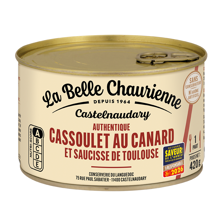 CASSOULET AU CANARD &SAUCIS420G