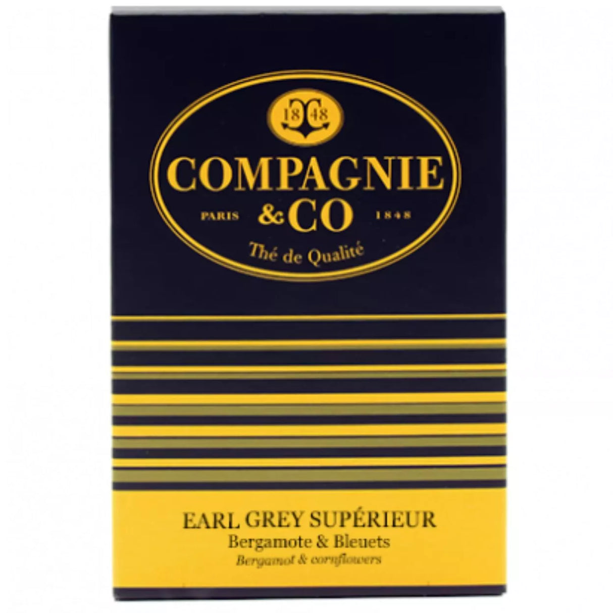 Compagnie & Co - Earl Grey Supérieur Thé - Bergamote & Bleuets 60g