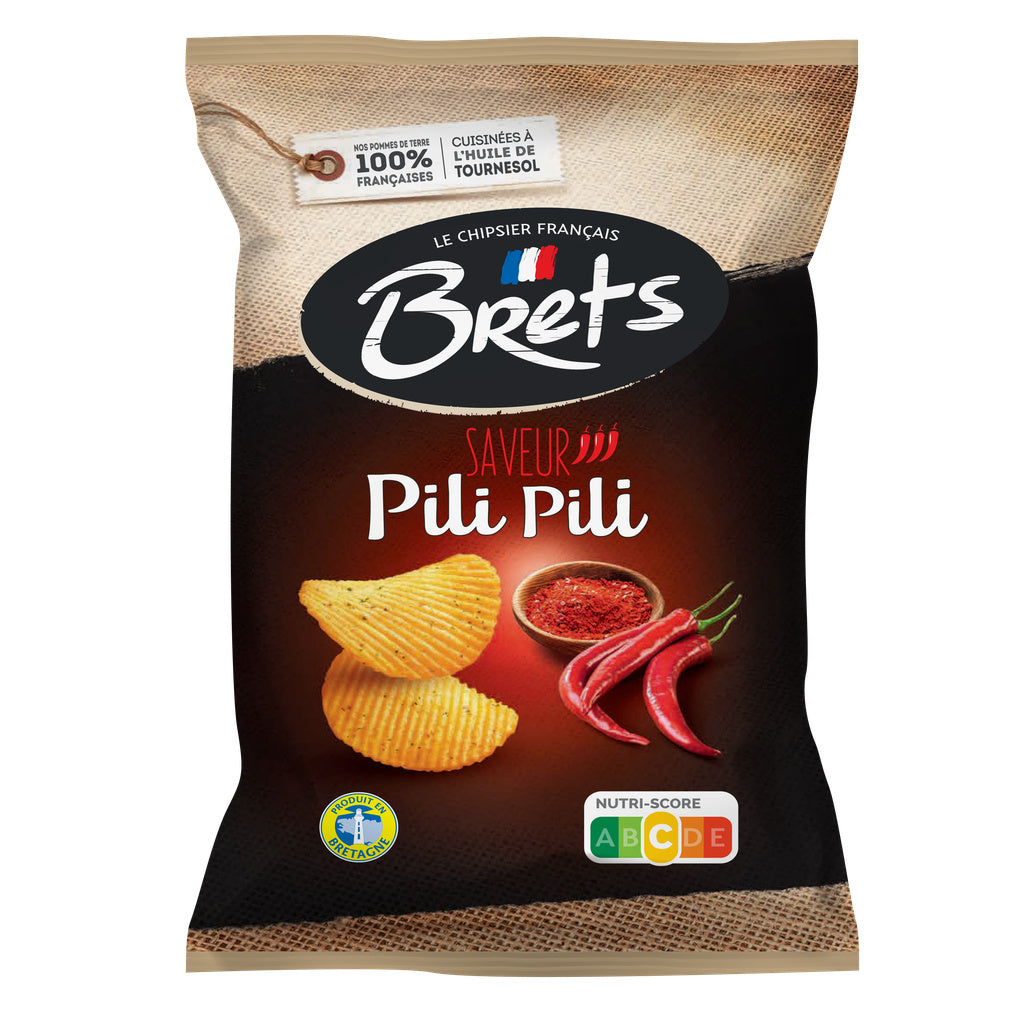 BRETS Chips Saveur Pili Pili 125 g
