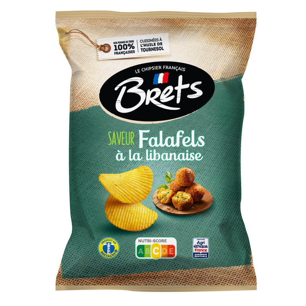 BRETS Chips Saveur Falafel Libanais 125g