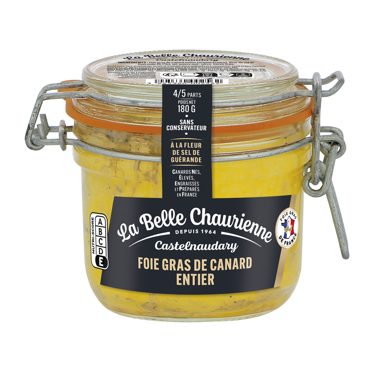 Foie Gras de Canard Entiere 125G La Belle Chaurienne