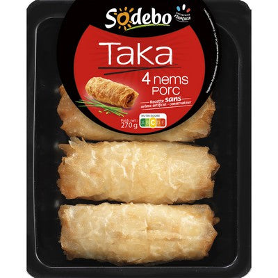 NEMS AU PORC 4X75G SOBEDO