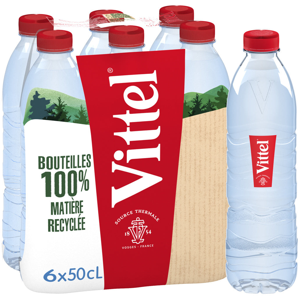 VITTEL Eau Minérale Naturelle 1 x 50 cl
