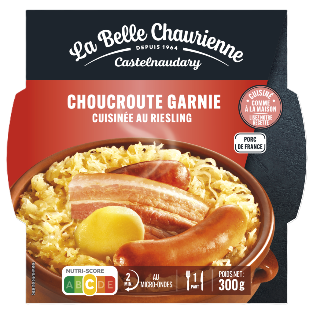 CHOUCROUTE GARNIE AU RIESLING300G LBC