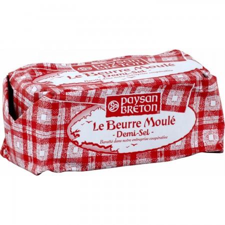 Beurre Moulé Demi-Sel 250g Paysan Breton