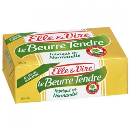 Le Beurre Tendre Demi-Sel -250g - ELLE & VIRE
