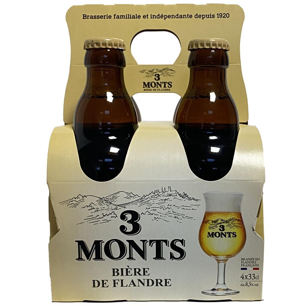 BIÈRE 3 MONTS 33CL