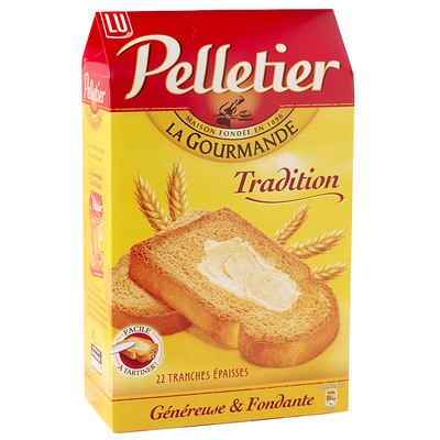 Biscotte Tradition La Gourmande -285g- LU PELLETIER 