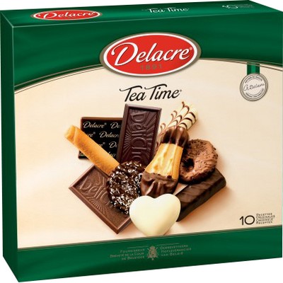 BOÎTE TEA TIME 300G DELACRE