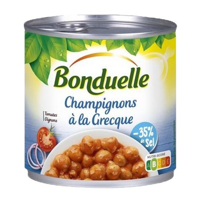 CHAMPIGNONS À LA GRECQUE. ROY400G
