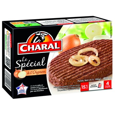 CHARAL SPECIAL A L'OIGNON4X100G