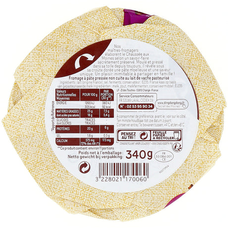 CHAUSSEE AUX MOINES 340 g
