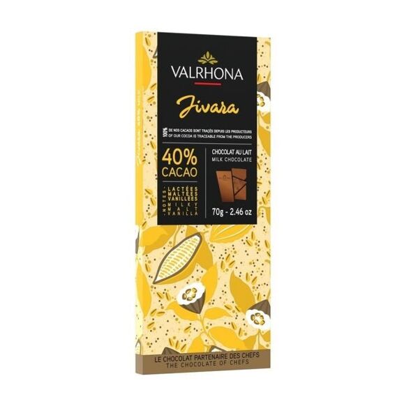 CHOCOLAT VALRHONA JIVARA70G