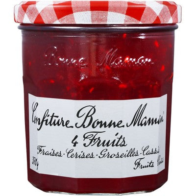 CONFITURE 4 FRUITS 370G BM