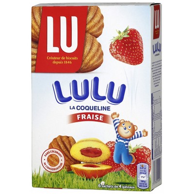 La Coquiline Fraise 6x4 LU  
