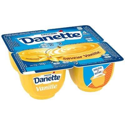 DANETTE Vanille -4x 125g-  
