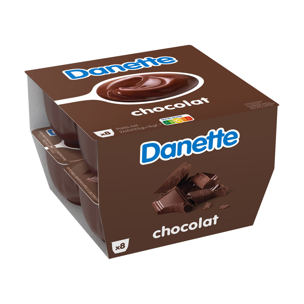 DANETTE CHOCOLAT                  4 x 125 g
