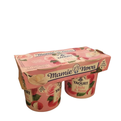YAOURT GOURMAND LITCHI MAMIE NOVA