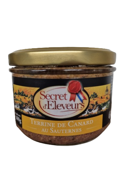 Terrine de Canard au Sauternes - 180g - SECRET d'ÉLEVEURS  