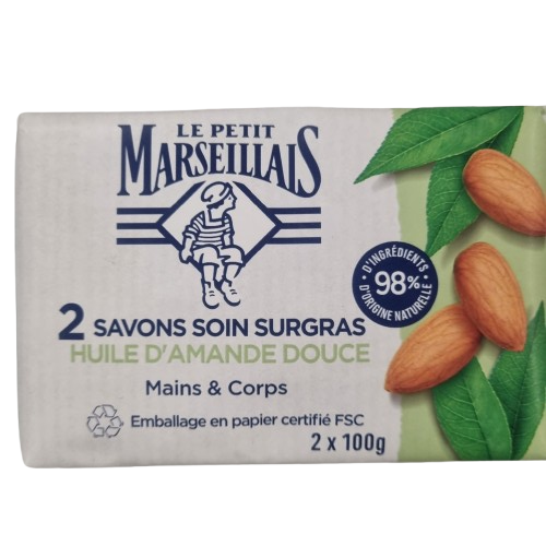 Savon Huile D'Amande 2X100G