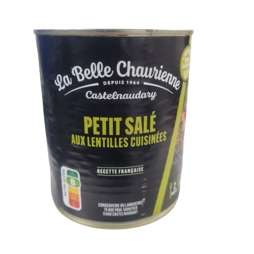 Petit Sale Lentilles Cuisinees840G Lbc