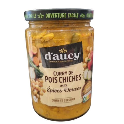 Curry De Pois Chiches 380G D'Aucy