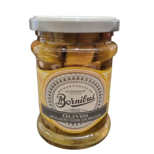 Olives Aux Agrumes De Sicilie 230G