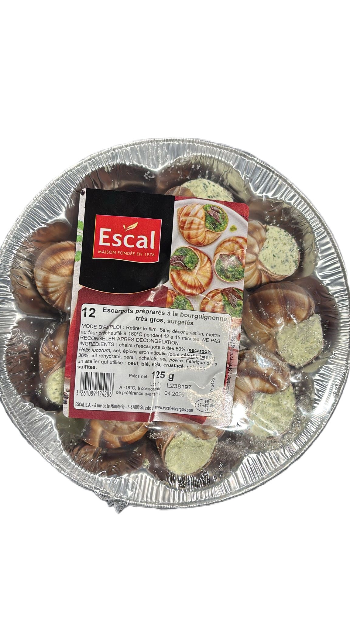 ESCARGOTS TRES GROS X12 ESCAL